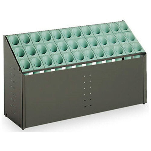 テラモト 傘立て オブリークアーバン C36 36本用 グリーン 1台(UB-285-236-1) 目安在庫=○