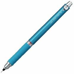 三菱鉛筆 シャープペン ユニ クルトガ ラバーグリップ付モデル 0.5mmブルー(1個)(M56561P33) 目安在庫=○