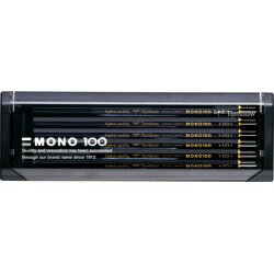 トンボ鉛筆 鉛筆　モノ100　1ダース　MONO-100HB 目安在庫=○