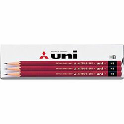 三菱鉛筆 鉛筆 ユニ HB 紙箱入(1ダース)(UKHB) 取り寄せ商品