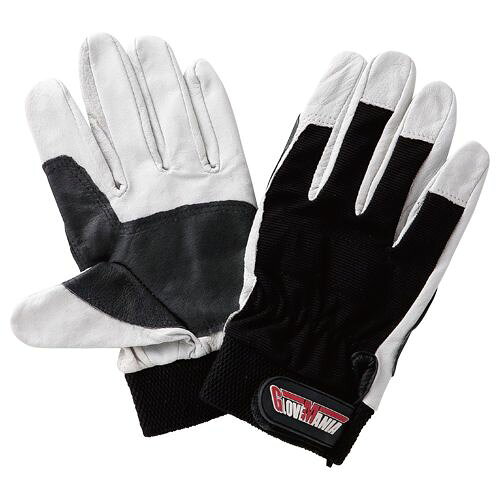 川西工業 プロコンボ レザーメカニックグローブ LL 1双(2397-LL) 目安在庫=○