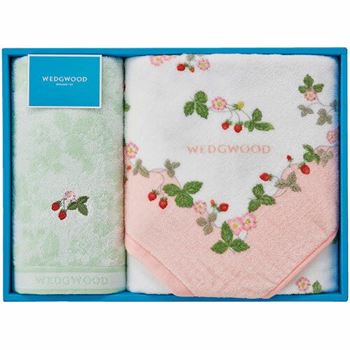 ウェッジウッド ワイルドストロベリー バスタオル&フェイスタオル ピンク バスタオル60×12(C6049616) 取り寄せ商品
