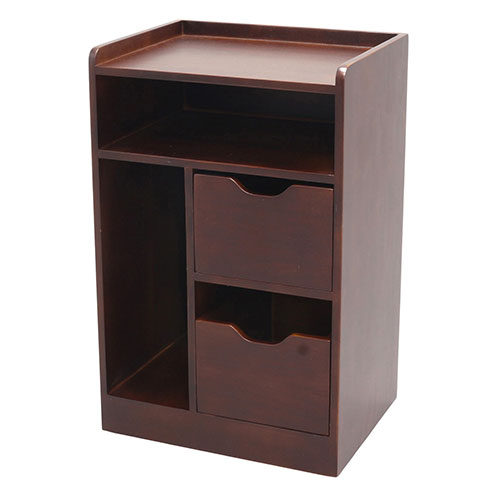 オスマック オスマック 天然木桐製の軽量テーブル下ワゴン(LDWX-35) 取り寄せ商品