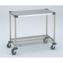 エレクター ワーキングテーブル1型 911×461×923mm φ125 NWT1B (1台) 取り寄せ商品