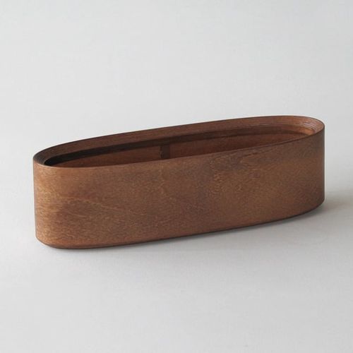 BUNACO ブナコ レターホルダー　Long 色(キャラメルブラウン)(SB?L1177) 特産品