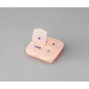 サカセ 自主管理薬箱 97×91×27mm ピーチ (1個)(8-2916-01) 目安在庫=○