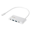 バッファロー BSH4U500C1PWH USB 3.2(Gen 2)バスパワー4ポートPD対応ハブ ホワイト 取り寄せ商品(2)