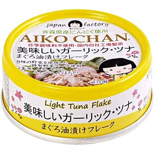 伊藤食品 美味しい ガーリック・ツナ 70g 【1缶】(4953009113690) 目安在庫=○【数量限定】