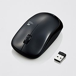 エレコム 省電力 長持ち ワイヤレスマウス USB 3ボタン
