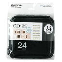 エレコム ELECOM CD DVDケース セミハード ファスナー付 24枚入 ブラック(CCD-H24BK) メーカー在庫品(2)