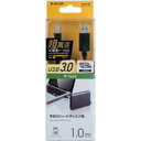 GR USB3.0P[u(A-B) 1.0m ubN USB3-AB10BK [J[݌ɕi