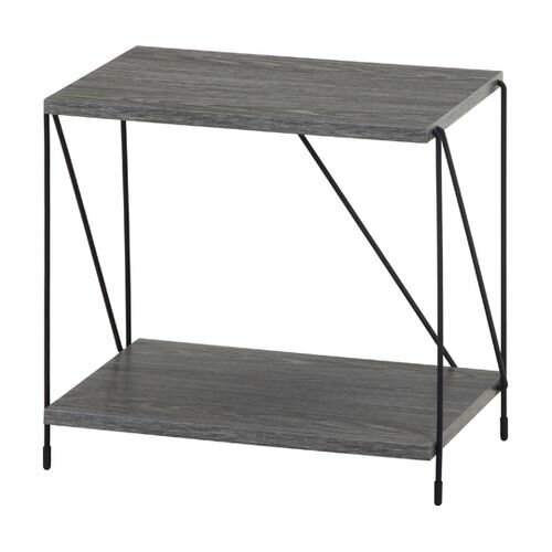 不二貿易 EZBOワイヤーラック2段 40幅 GY 77548(69-1893-59) 取り寄せ商品