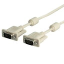 バッファロー ディスプレイケーブル 極細 D-Sub15:D-Sub15 コア付 5.0m(BSDCV50) 取り寄せ商品(2)
