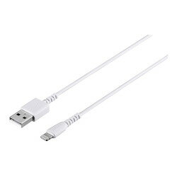 バッファロー BSMPCL110WH Lightningケーブル 1.0m ホワイト 目安在庫=△ バッファロー BSMPCL110WH Lightningケーブル 1.0m ホワイト 目安在庫=△