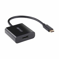 バッファロー BDCHDBK ディスプレイ変換アダプタ USB Type-C - HDMI ブラック 目安在庫 ○