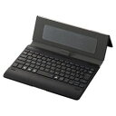 エレコム ELECOM Bluetoothキーボード ケース一体型 マルチペアリング 汎用 ブラック(TK-CAP02BK) メーカー在庫品(2)