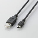 【P5E】エレコム タブレットPC用 USBケーブル A-miniB 1m ブラック TB-M10BK(TB-M10BK) メーカー在庫品