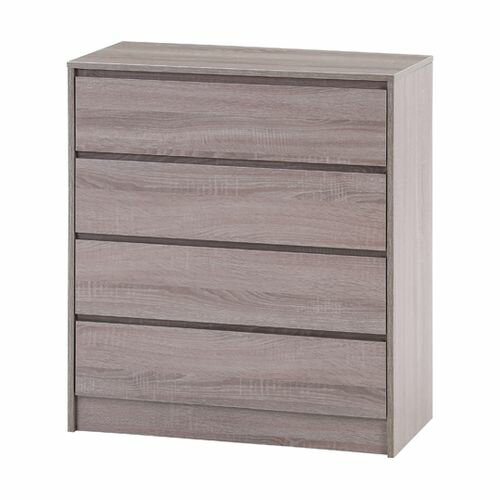 不二貿易 工具不要4段チェスト GY 99455(69-1895-60) 取り寄せ商品