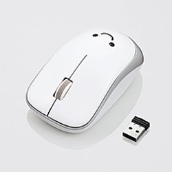 エレコム 省電力 長持ち ワイヤレスマウス USB 3ボタン