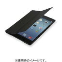エレコム ELECOM iPad Air フラップカバースリープ対応 ブラック TB-A13PVFBK 目安在庫=△【数量限定】