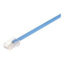 バッファロー BL5EF300BL ツメの折れないLANケーブル Cat5e フラット30m ブルー 取り寄せ商品