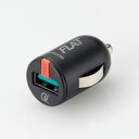 エレコム ELECOM シガーチャージャー 1USBポート コンパクト QuickCharge3.0 ブラック(MPA-CCUQ03BK) メーカー在庫品