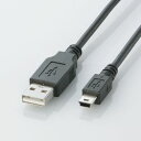 GR USB2.0P[u A-miniB^Cv 1.0m(ubN) U2C-M10BK ڈ݌=