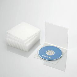 エレコム CD DVDスリムPPケース 1枚収