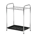 不二貿易 クロム傘立て 15マス 1セット(4個入) 95710(69-1896-02) 取り寄せ商品