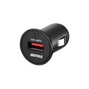バッファロー BSMPS2401P1BK DCチャージャー 2.4A 1ポート ブラック 取り寄せ商品