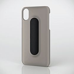 エレコム ELECOM iPhone X シェルカバー フィンガーホルダー付 ブラック PM-A17XPVPBK 目安在庫=△【数量限定】 エレコム ELECOM iPhone X シェルカバー フィンガーホルダー付 ブラック PM-A17XPVPBK 目安在庫=△【数量限定】