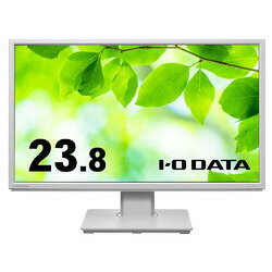 アイ・オー・データ機器 「5年保証」23.8型液晶 抗菌 白(LCD-DF241EDW-F-AG) 取り寄せ商品