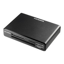 アイ・オー・データ機器 UHS-II対応 USB 3.0接続マルチメモリカードリーダー・ライター(US3-U2RW/B) 目安在庫=△