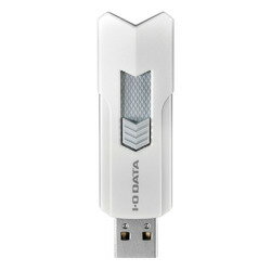 I/Oデータ USB3.2(Gen1)対応 高速USBメモリー 64GB（ホワイト） 約200MB/sの超高速読み込み、ファイル暗号化ソフトウェア 添 U3-DASH64G/W