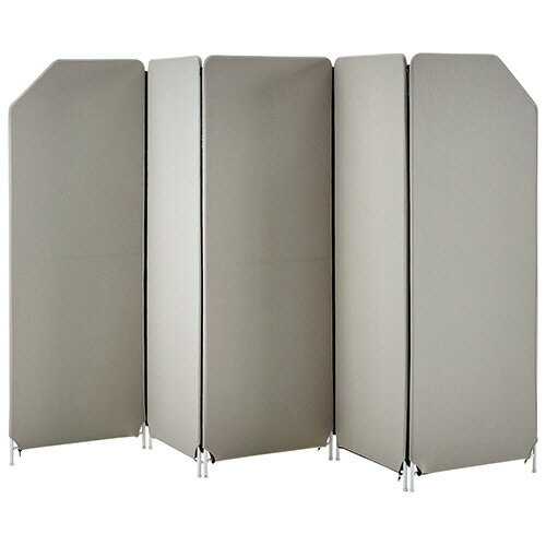 林製作所 クロスZIPスクリーン 5連タイプ ライトグレー 1台(YS-N5LG) 目安在庫=○(3)