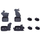 スマイルキッズ スマイルキッズ うさぎのコンセントカバー 4個組(AKN-2104) 取り寄せ商品