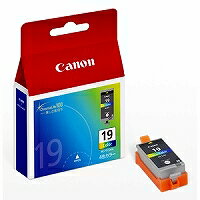 Genuine Products - キヤノン CANON キャノン BCI-19 インクタンク Color カラー BCI-19CLR(1510B001) 目安在庫=○