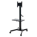 【P5S】サンワサプライ 手動上下昇降液晶ディスプレイスタンド CR-LAST23(CR-LAST23) メーカー在庫品