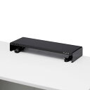 サンワサプライ SANWA SUPPLY 電源タップ+USBポート付き机上ラック(W600×D200 ブラック)(MR-LC202BKN) メーカー在庫品(3)