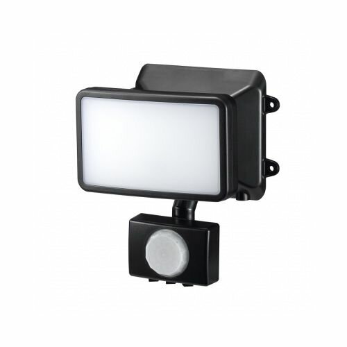 YAZAWA ソーラー式 3WLED センサーライト 1灯(SLR3LES) 取り寄せ商品