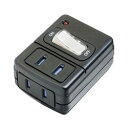 YAZAWA 雷ガード付省エネタップ ブラック(Y02FUSK210BK) 取り寄せ商品(2)