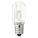 ヤザワコーポレーション LEDナツメ球電球色 E12 クリア(LDT1LG19E12C) 取り寄せ商品