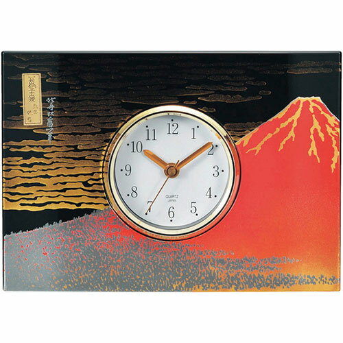 ユーエイキャスター パネル時計 赤富士 18.5×26×4.5cm(C6044525) 取り寄せ商品 ユーエイキャスター パネル時計 赤富士 18.5×26×4.5cm(C6044525) 取り寄せ商品
