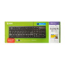 【P5S】サンワサプライ SKB-E5PBK 英語PS/2キーボード(SKB-E5PBK) メーカー在庫品
