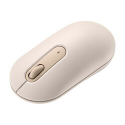 厚さ約30mmの薄型設計で、持ち運びしやすいBluetoothマウス。左右対称で右利き、左利きを問わずに使用できる。ベージュ。厚さ約30mmの薄型設計で、持ち運びしやすいワイヤレスマウスです。＜br＞左右対称形状なので、右利き、左利きを問わず、快適に使用できます。＜br＞ケーブルを気にせず使えるワイヤレスタイプです。＜br＞Bluetooth Ver.5.0規格に対応し、Bluetooth内蔵のパソコンにレシーバー無しで接続できます。＜br＞通信範囲が半径10mの広範囲で安定したデータ通信が可能です。＜br＞スマートフォンやタブレットなどでも使用できます。＜br＞※Android OS搭載でもBluetoothマウスに対応してい