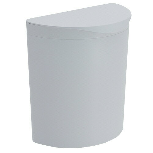 伊勢藤 壁掛けダストボックス Meluna mini(メルナミニ) 4L マグネットシート付 ホワイト 1個(I-606WH) ..