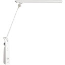 スワン電器 LEDデスクライト クランプ式 14W 1350Lx ホワイト 1台(AS-752WH) 目安在庫=○