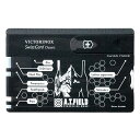 角利産業 A.T.FIELD ビクトリノックス スイスカード 10機能のマルチツール エヴァンゲリオン EVANGELION 初号機 ATF(ATF-1601)...