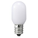 ヤザワコーポレーション LEDナツメ球電球色 E12 ホワイト(LDT1LG19E12W) 取り寄せ商品