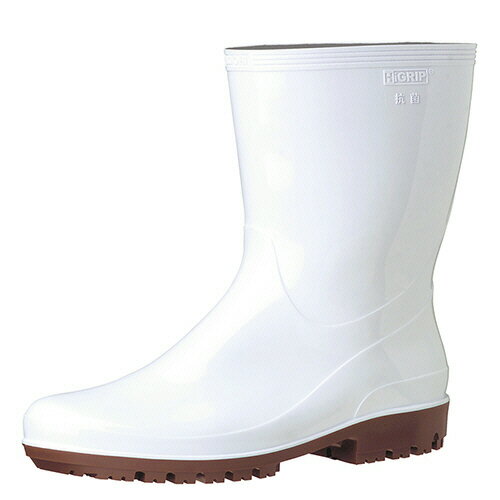 ミドリ安全 ハイグリップ 長靴 HG2100Nスーパー ホワイト 26.5cm 1足(HG2100N-W-26.5) 目安在庫=○